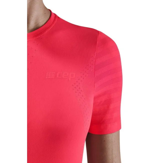 CEP - tricou cu maneca scurta - Run UltraLight Shirt W - Roz