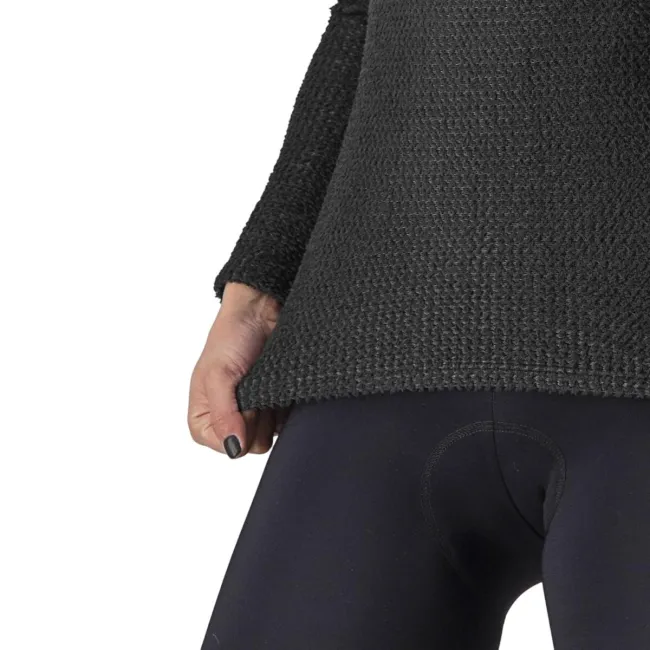 Castelli - bluza de corp ciclism pentru femei vreme rece maneca lunga Cold Days W 2nd Layer - negru