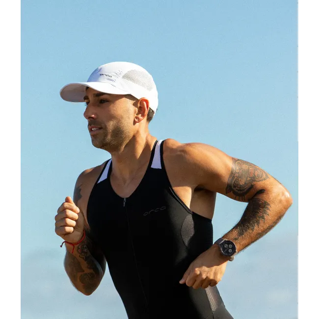 Orca - sapca alergare vreme calda Foldable Cap - alb