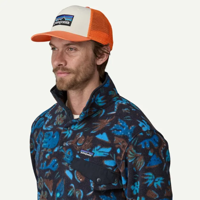 Patagonia - sapca - P-6 Logo Trucker - Alb