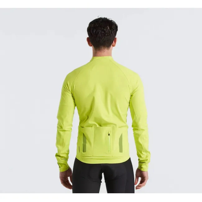 Specialized - jacheta ciclism protectie ploaie Hyprviz SL Polartech Neoshell rain jacket - verde fluo