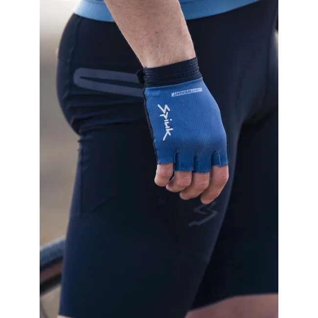 Spiuk - Manusi ciclism degete scurte HELIOS gloves - albastru negru