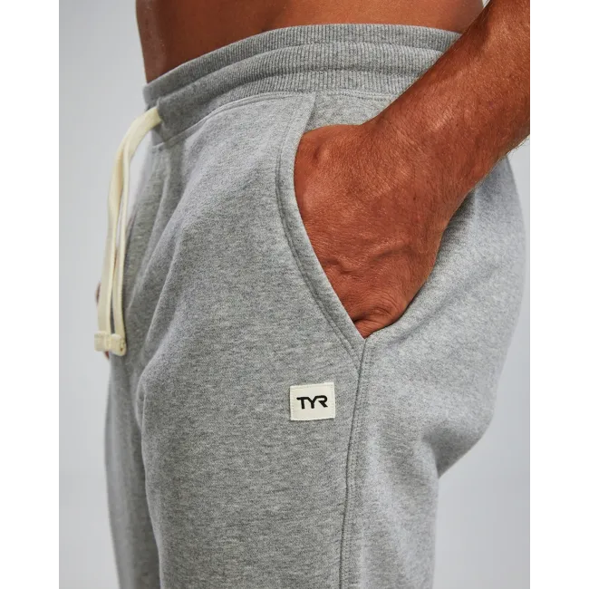 TYR - pantaloni joggers - UltraSoft Men's Heavyweight Terry Jogger - gri