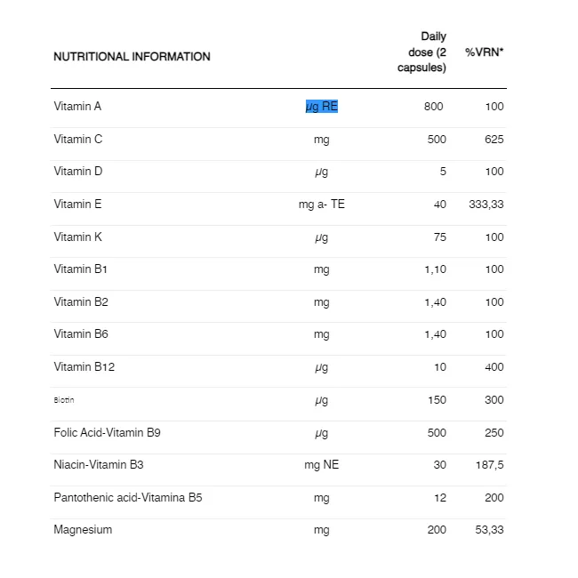 226ers - capsule vitamine vegane - vegan vitamins - 60 capsule
