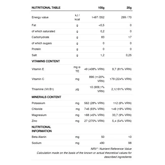 226ers - plic pudra isotonic - isotonic drink - mango - 500gr