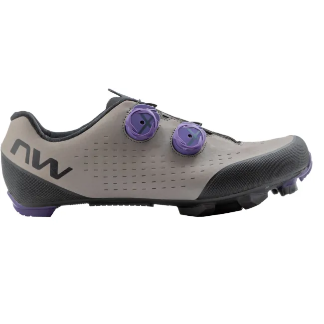 Northwave - pantofi ciclism MTB XC - Rebel 3 - Sand | Dark Purple