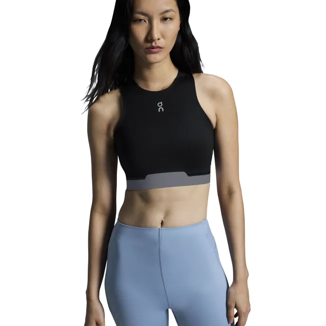 On - bustiera - Train 2-In-1 Crop W - Black