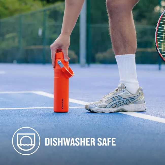 Stanley -termos tip sticla Aerolight Iceflow Fast Flow Lid bottle - portocaliu crin tiger lily - 591 ml