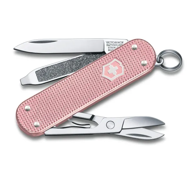 Victorinox - briceag clasic gama Alox - roz deschis bomboana