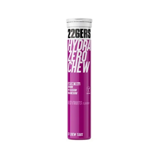 226ers - tableta electroliti - Hydrazero chew salts tabs - fructe rosii cu cofeina