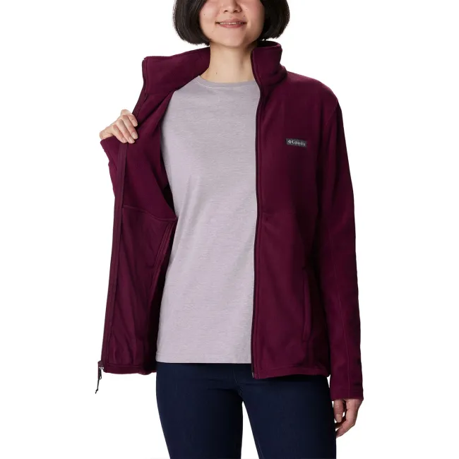 Columbia - Bluza Femei Columbia Basin Trail III Full Zip - visiniu