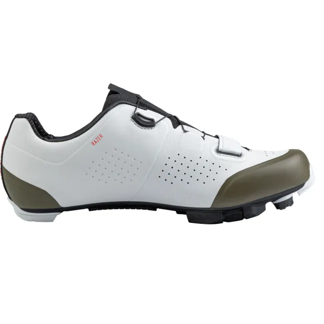 Northwave - pantofi ciclism MTB XC - Razer - Light Grey | Green Forest