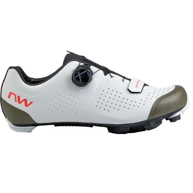 Northwave - pantofi ciclism MTB XC - Razer - Light Grey | Green Forest