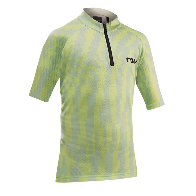 Northwave - tricou ciclism maneca scurta copii - Force Evo K - verde Cool Matcha