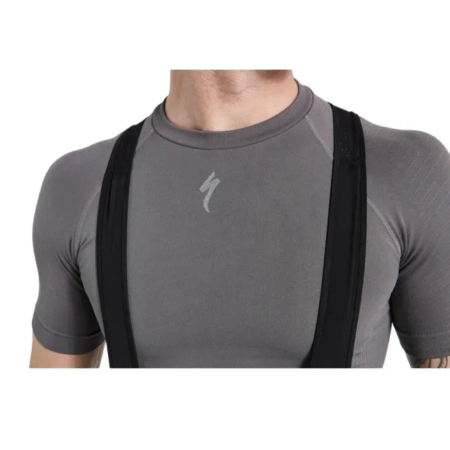 Specialized - bluza de corp ciclism cu maneca scurta pentru barbati Seamless Base Layer SS - gri inchis