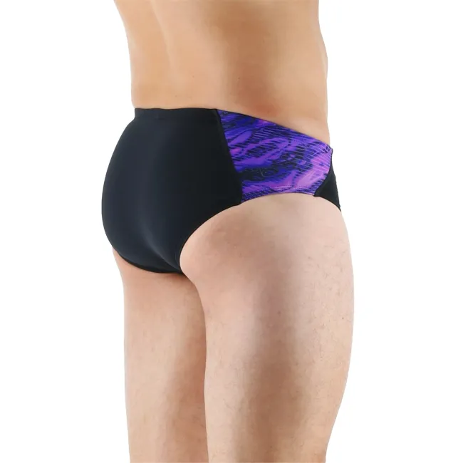 TYR - Slip inot pentru barbati - Cadence racer brief - negru mov