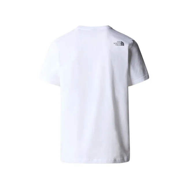 The North Face - tricou - M Mountain Line - Alb