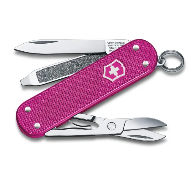 Victorinox - briceag clasic gama Alox - roz intens flamingo party