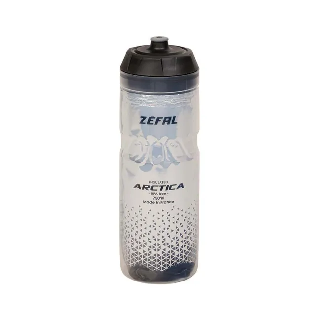 Zefal - bidon apa izolat termic Arctica 75, 750ml - transparent gri negru
