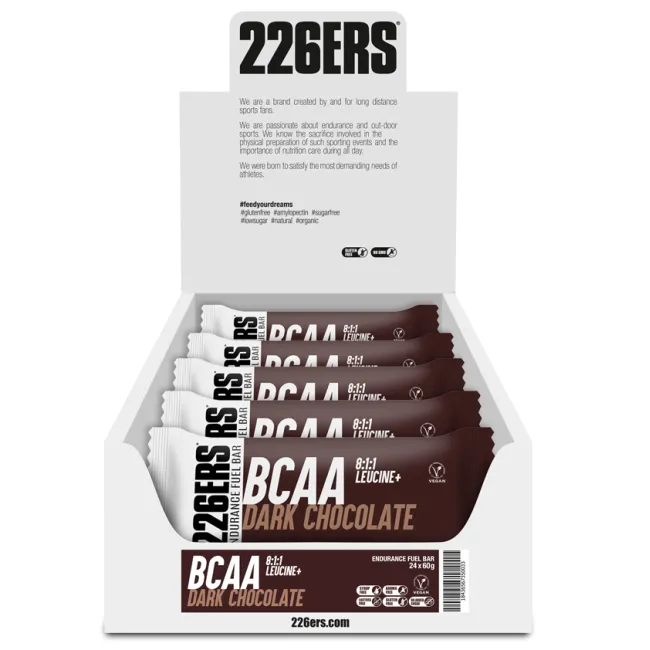 226ers - baton energie - Endurance Fuel Bar BCAA - ciocolata neagra - 60g