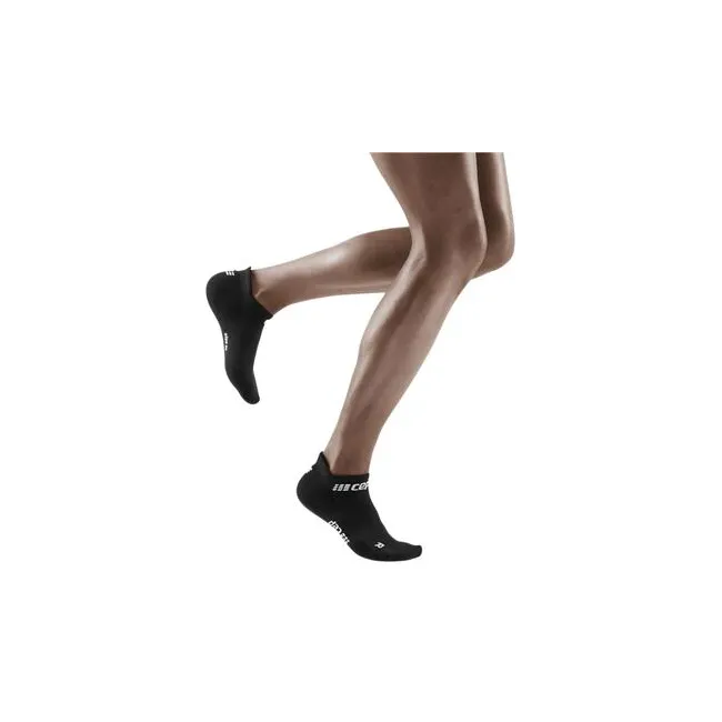 CEP - sosete compresie sub glezna - the run socks no show v4 - black
