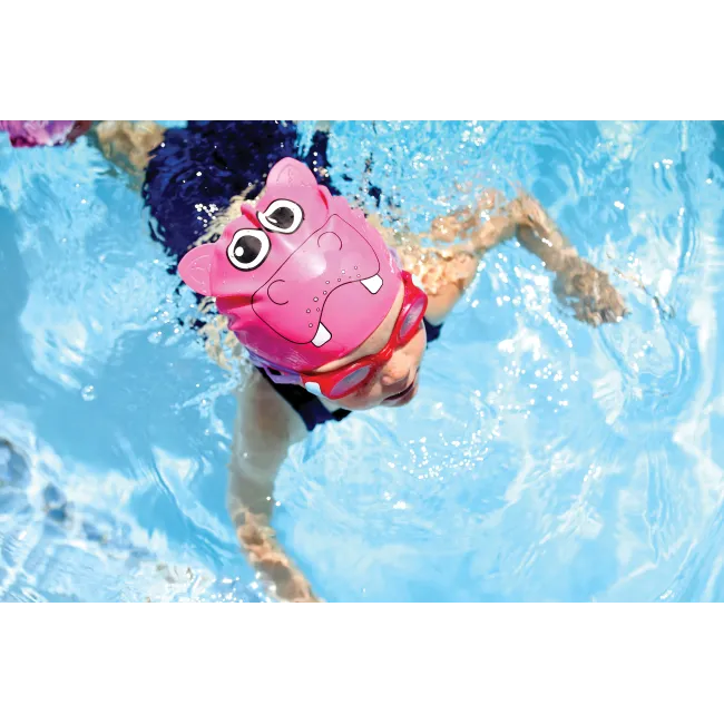 Finis Casca Inot Silicon Copii Hipo Roz