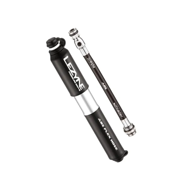 Lezyne - mini pompa - CNC Pressure Drive Medium - 120 psi I 8.3 bar - rosu