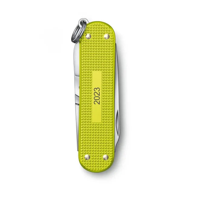 Victorinox - briceag clasic gama SD Alox Limited Edition 2023 - verde galben neon