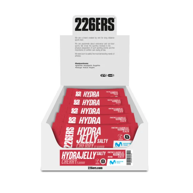 226ers - gel energie - consistenta de jeleu - Hydrajelly - Cherry - 40g