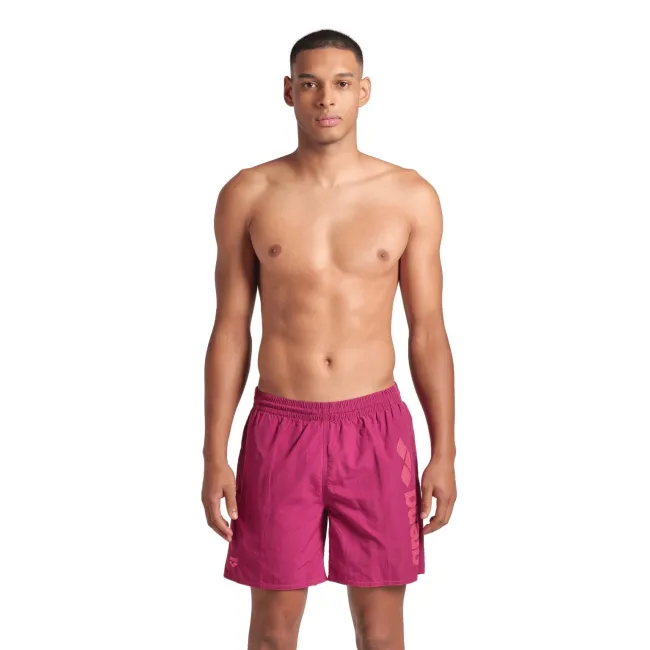 Arena - sort inot barbati - Logotype Beach Boxer - Dark I Purple I Calypso I Coral
