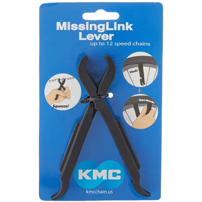 Kmc - Levier lant si cauciuc Bicicleta Quiclink Tire Lever - negru