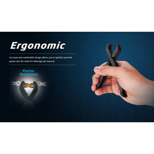 Kmc - Levier lant si cauciuc Bicicleta Quiclink Tire Lever - negru