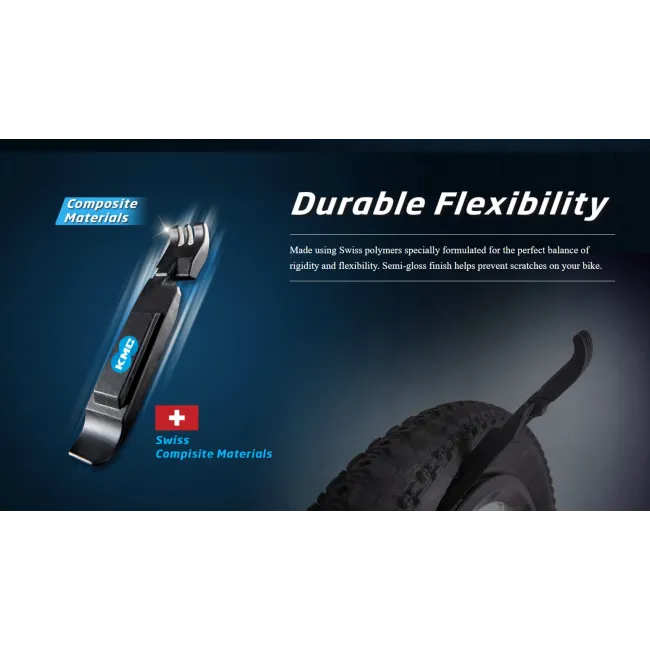 Kmc - Levier lant si cauciuc Bicicleta Quiclink Tire Lever - negru