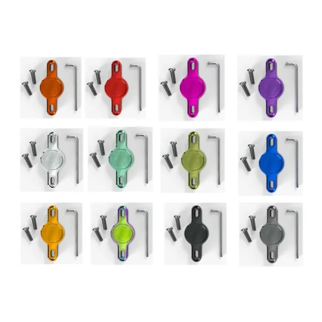 Muc-Off - Suport - Apple-AirTag pentru cadru - V2 - silver