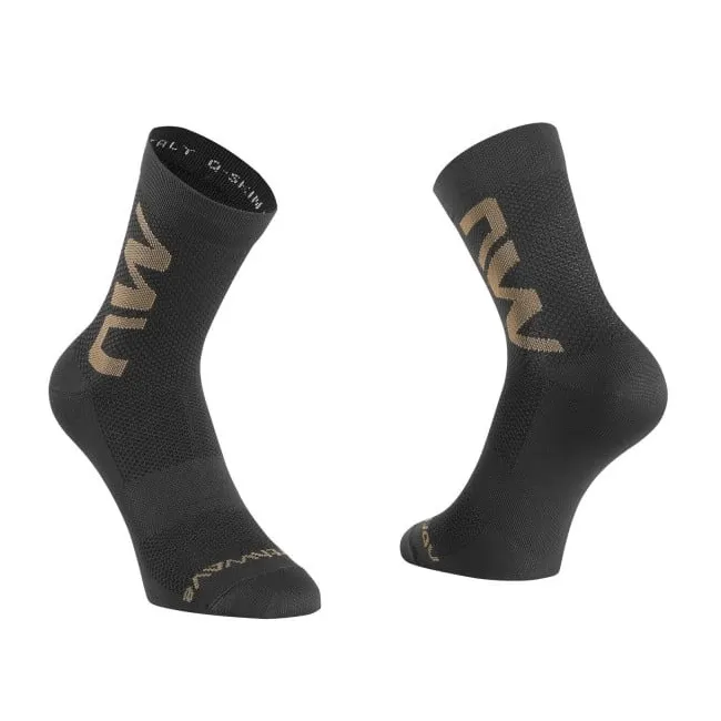 Northwave - sosete ciclism - Extreme AIR MID Sock - Black | Sand