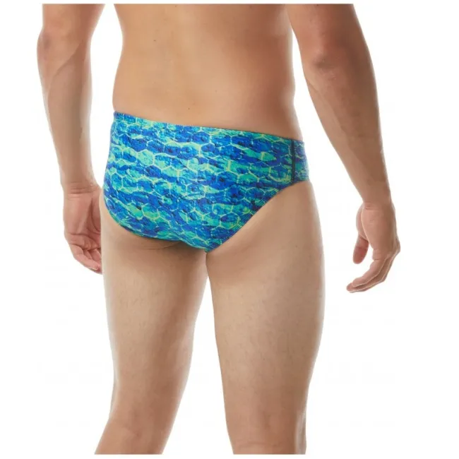 TYR - Slip inot pentru barbati - Agran Racer - albastru verde