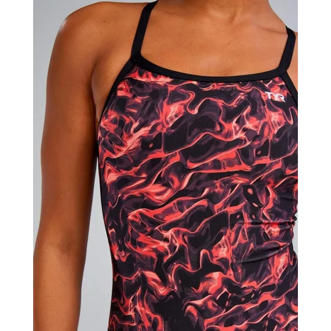 TYR - costum inot intreg pentru femei - ENERGIA Durafast Elite Diamondfit W - rosu