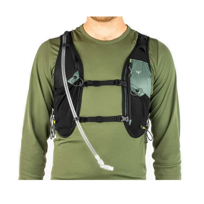 Apidura - vesta alergare Racing Hydration Vest, masura S-M - negru gri