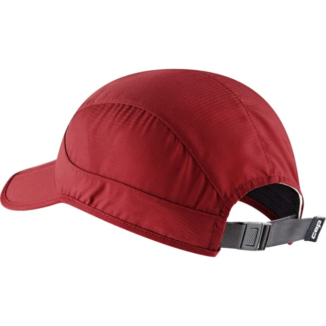 CEP - sapca - run foldable cap - burgundy
