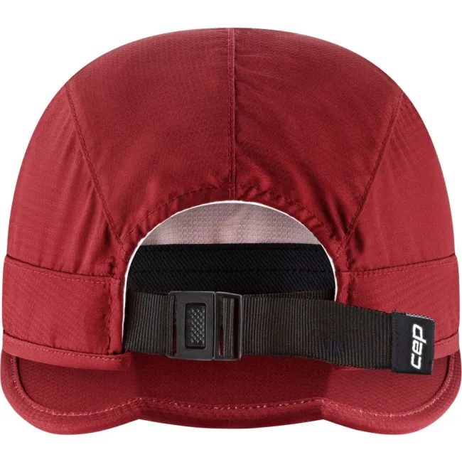 CEP - sapca - run foldable cap - burgundy