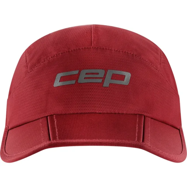 CEP - sapca - run foldable cap - burgundy