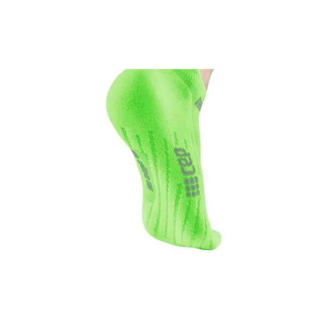 CEP - sosete compresie sub glezna - the run socks no show v4 - green