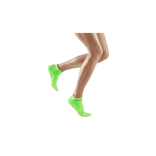 CEP - sosete compresie sub glezna - the run socks no show v4 - green