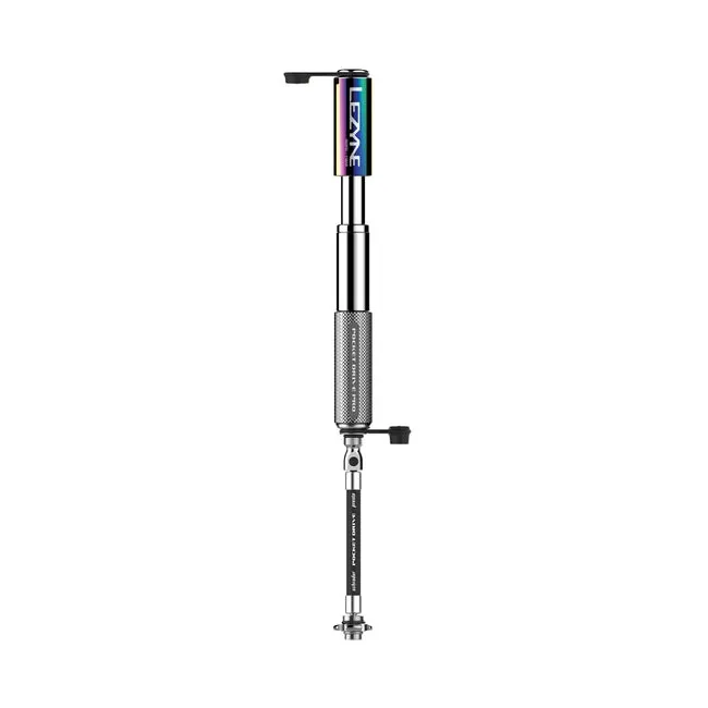 Lezyne - mini pompa - Hand Pump Pocket Drive Pro - 160 psi | 11 bar - neo metallic | silver - 98g