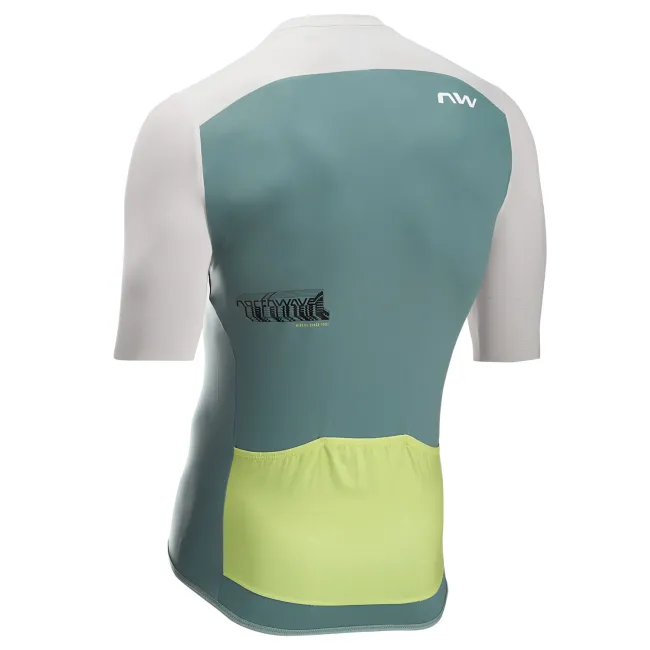 Northwave - tricou ciclism maneca scurta - Essence EVO Jersey Short Sleeve - Sage | Light Grey