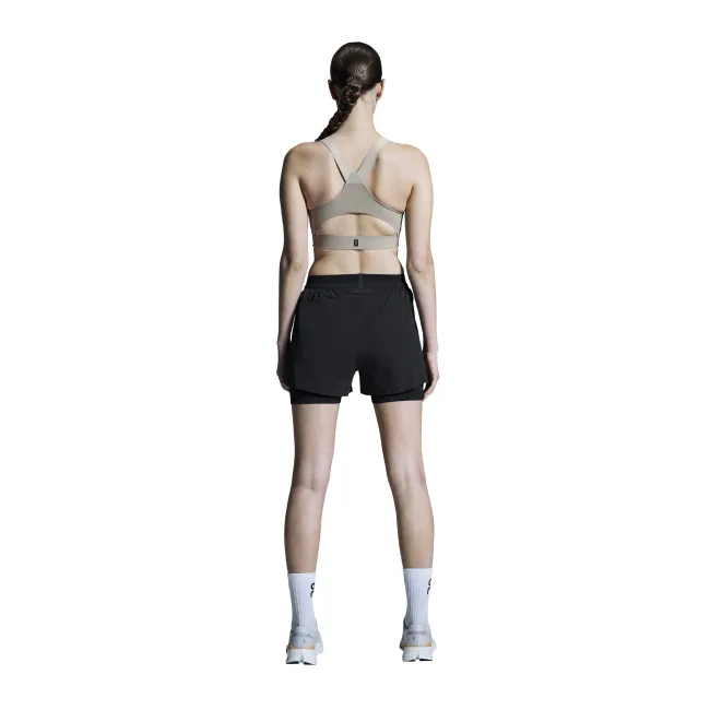 On - pantaloni scurti - 3" Performance 2/1 Shorts W - Black