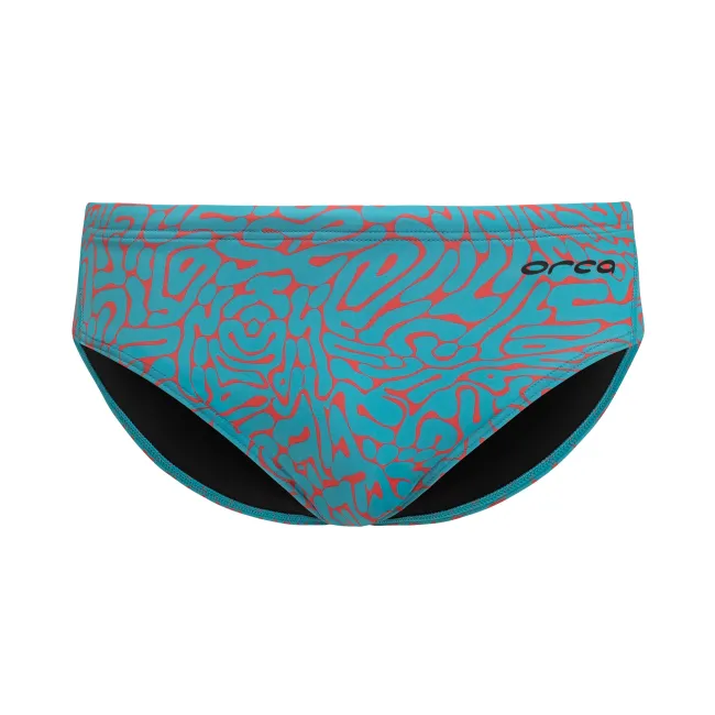 Orca - costum inot pentru barbati tip slip - galben diploria