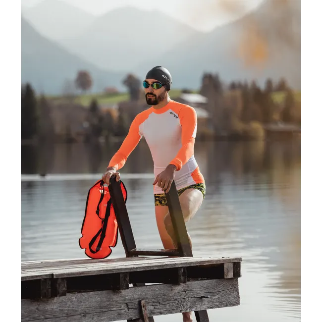 Orca - costum inot pentru barbati tip slip - galben diploria