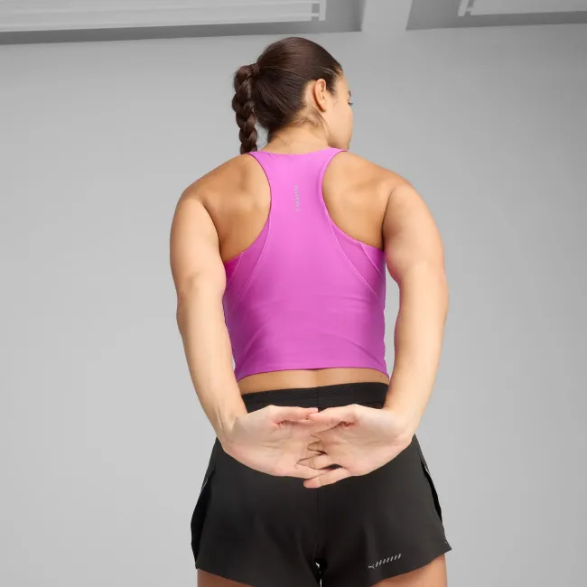 Puma - top tehnic - W Raceday Ultraform Crop - Wild Berry