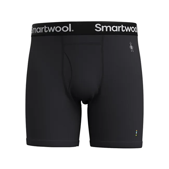 Smartwool - boxer merino - Merino Boxer Brief Boxed - Negru